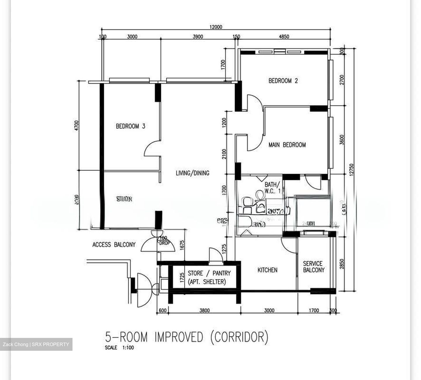 Blk 474 Choa Chu Kang Avenue 3 (Choa Chu Kang), HDB 5 Rooms #589695421